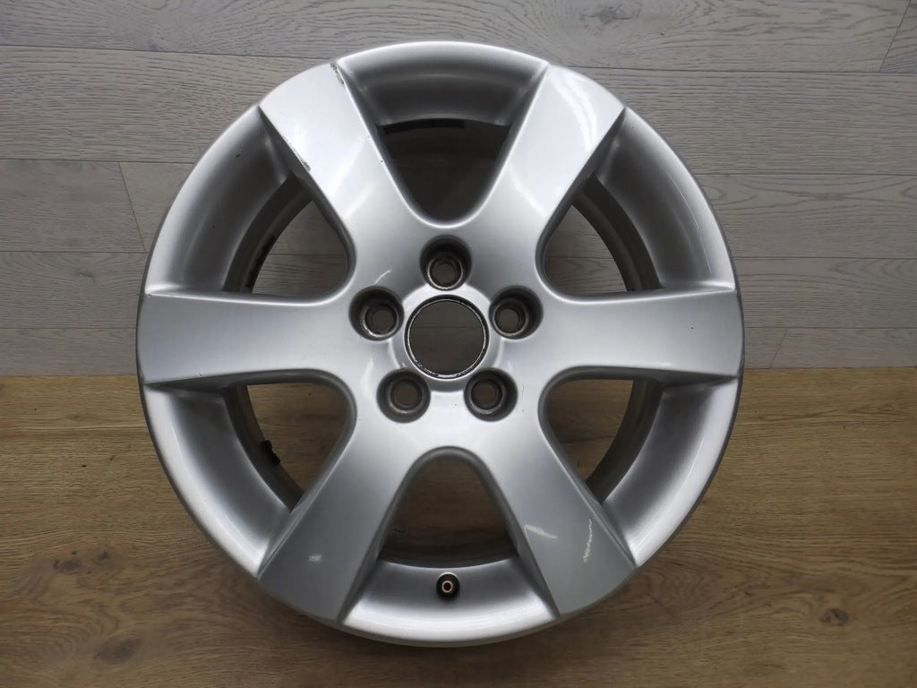 1x Alufelge 15 Zoll 6.0" 4x100 43ET 6Q0601025R VW Polo Rim Wheel FEL6536482105qz