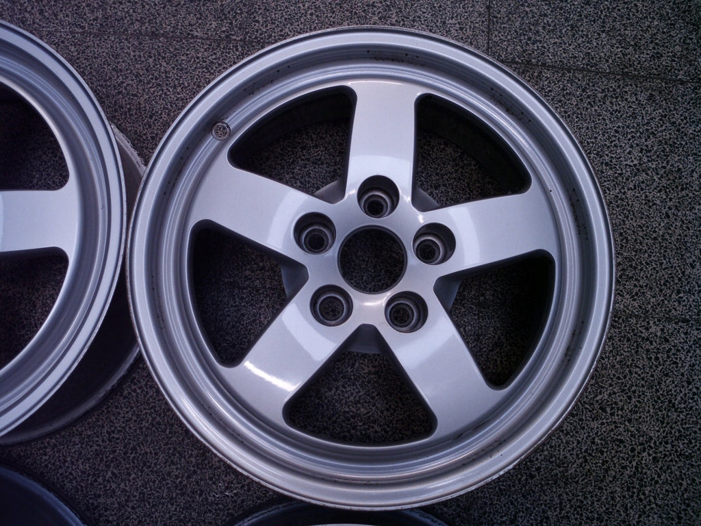 4x Alufelge 16 Zoll 7.0" 5x112 35ET Glanz Silber 8W0601025 Audi I Rim Wheel FEL3333767714ud