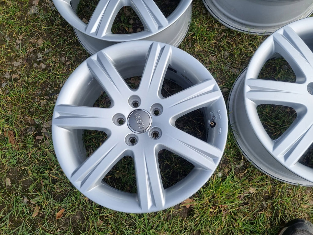 4x Alufelge 17 Zoll 7.0" 5x112 47ET Glanz Silber Audi Tt Rim Wheel FEL2404622465jp