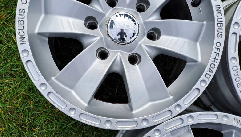 4x Alufelge 15 Zoll 7.0" 6x139.7 41ET Mitsubishi Pajero Rim Wheel FEL6726451533wt