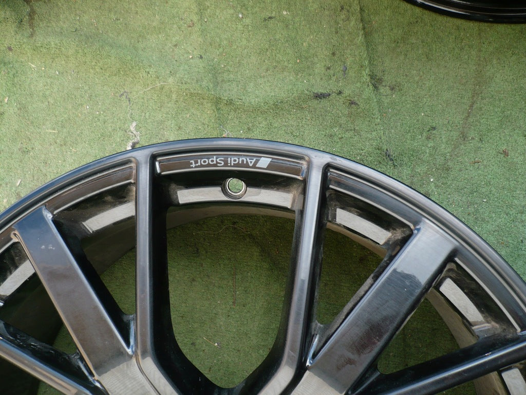 1x Alufelge 20 Zoll 8.5" 5x112 38ET Glanz Schwarz 83A601025T Audi Rim Wheel FEL8076879218xk