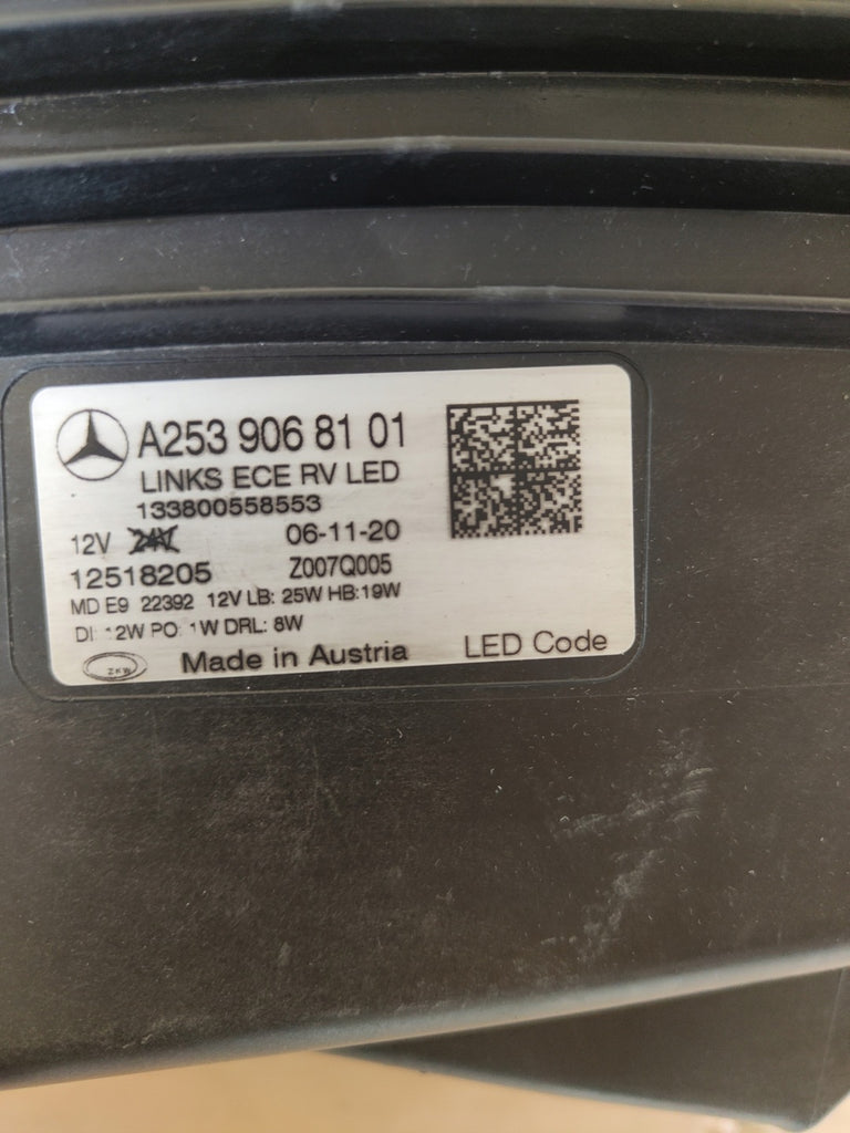 Frontscheinwerfer Mercedes-Benz Glc A2539068101 LED Links Scheinwerfer Headlight SCH9392009220vr