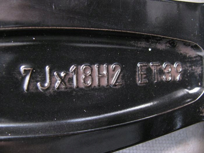 1x Alufelge 18 Zoll 7.0" 5x100 39ET Glanz 2GM601025 VW T-Cross Rim Wheel FEL9041115317bd