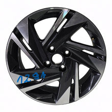 Laden Sie das Bild in den Galerie-Viewer, 1x Alufelge 16 Zoll 6.0&quot; 4x100 50ET Glanz Schwarz 52910Q0200 Hyundai I20 III Mg