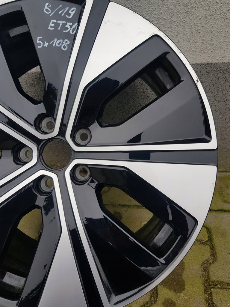 1x Alufelge 19 Zoll 8.0" 5x108 50ET Glanz Silber 32327781 Polestar 1 Xc60 FEL5209822341tc