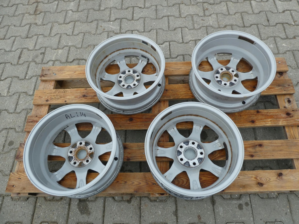 4x Alufelge 16 Zoll 6.5" 5x112 50ET 47802 VW Rim Wheel FEL3891933060sv