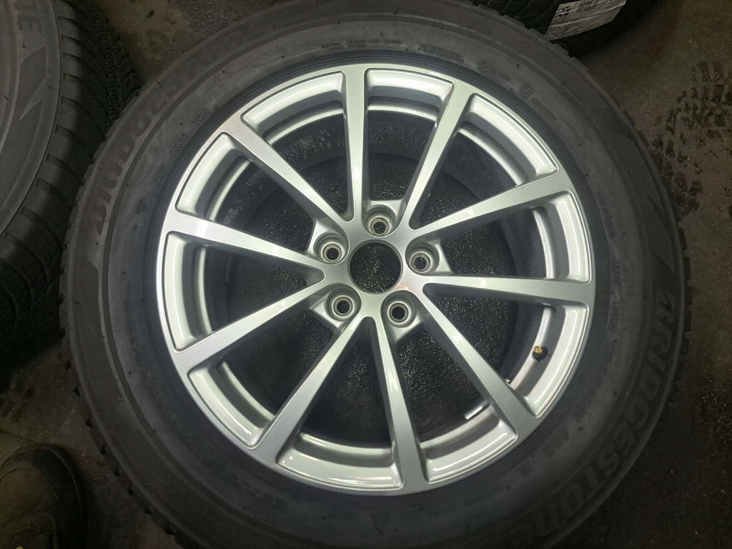 4x Alufelge 17 Zoll 7.5" 5x112 36ET Glanz Silber 4K0601025 Audi A4 A3 I FEL2874178993zd