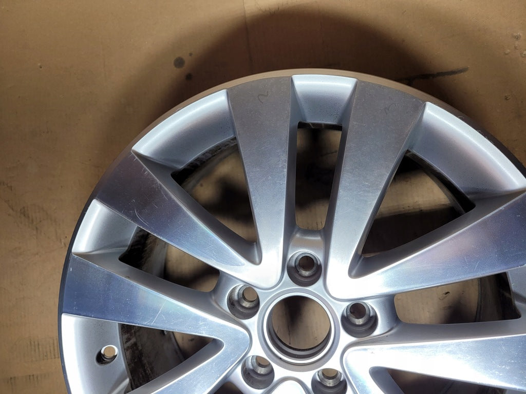 1x Alufelge 17 Zoll 7.0" 5x112 54ET Glanz Silber 5K0601025Q VW Golf V Plus FEL8225365074pm