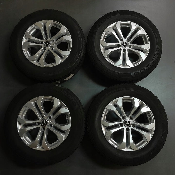 4x Alufelge 17 Zoll 7.5" 5x112 36ET Silber A2534010600 Mercedes-Benz Glc X253 FEL5506522877oe