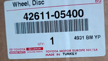 Laden Sie das Bild in den Galerie-Viewer, 1x Alufelge 18 Zoll 7.5" 5x114.3 45ET 4261105400 HL49311 Toyota Avensis FEL3761096850ei