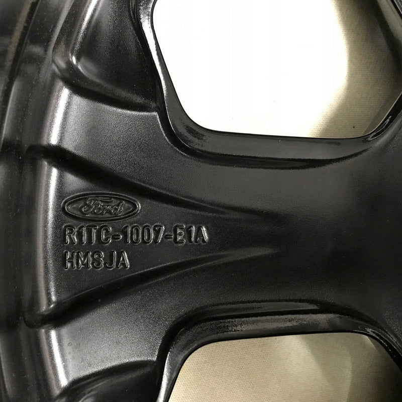 1x Alufelge 18 Zoll 7.0" 5x108 47 5ET Glanz Schwarz R1TC-1007-E1 Ford Puma