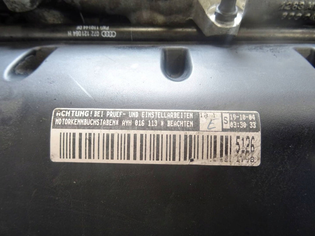 Motor VW Touareg AYH 5.0 TDI 313PS 230kW 2005 Diesel Engine Komplett