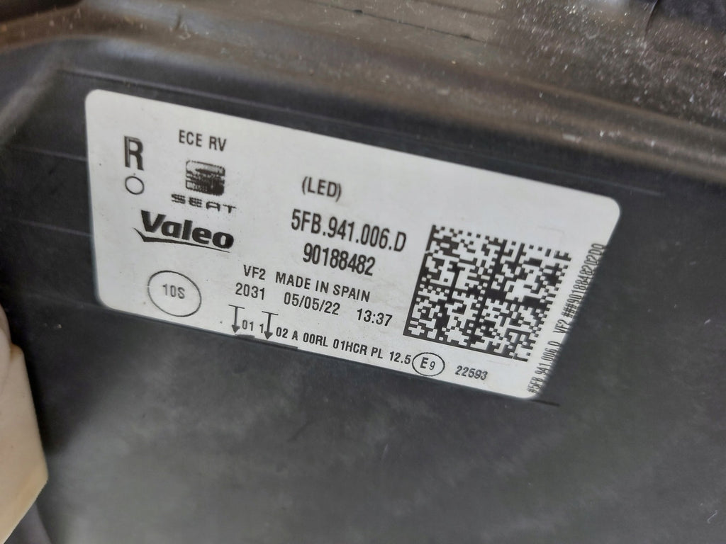 Frontscheinwerfer Seat Leon 5FB941006D Full LED Rechts Scheinwerfer Headlight