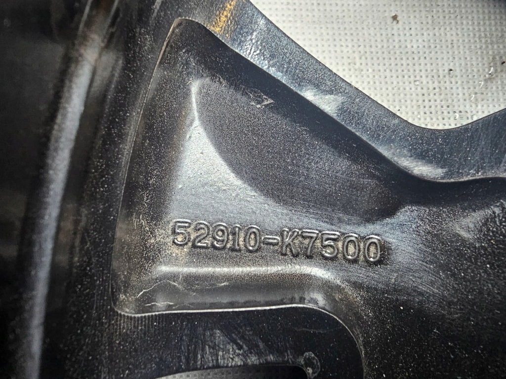 1x Alufelge 15 Zoll 6.0" 4x100 48ET Glanz Schwarz 52910K7500 Hyundai I10 FEL3899843826ne