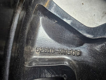 Load image into Gallery viewer, 1x Alufelge 15 Zoll 6.0" 4x100 48ET Glanz Schwarz 52910K7500 Hyundai I10 FEL3899843826ne
