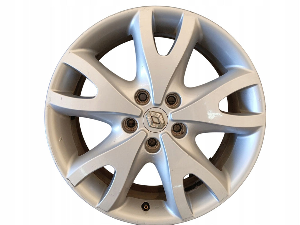 4x Alufelge 17 Zoll 8.5" 5x114.3 Glanz Silber 40300-JY02B Renault Koleos I FEL3002424340bz