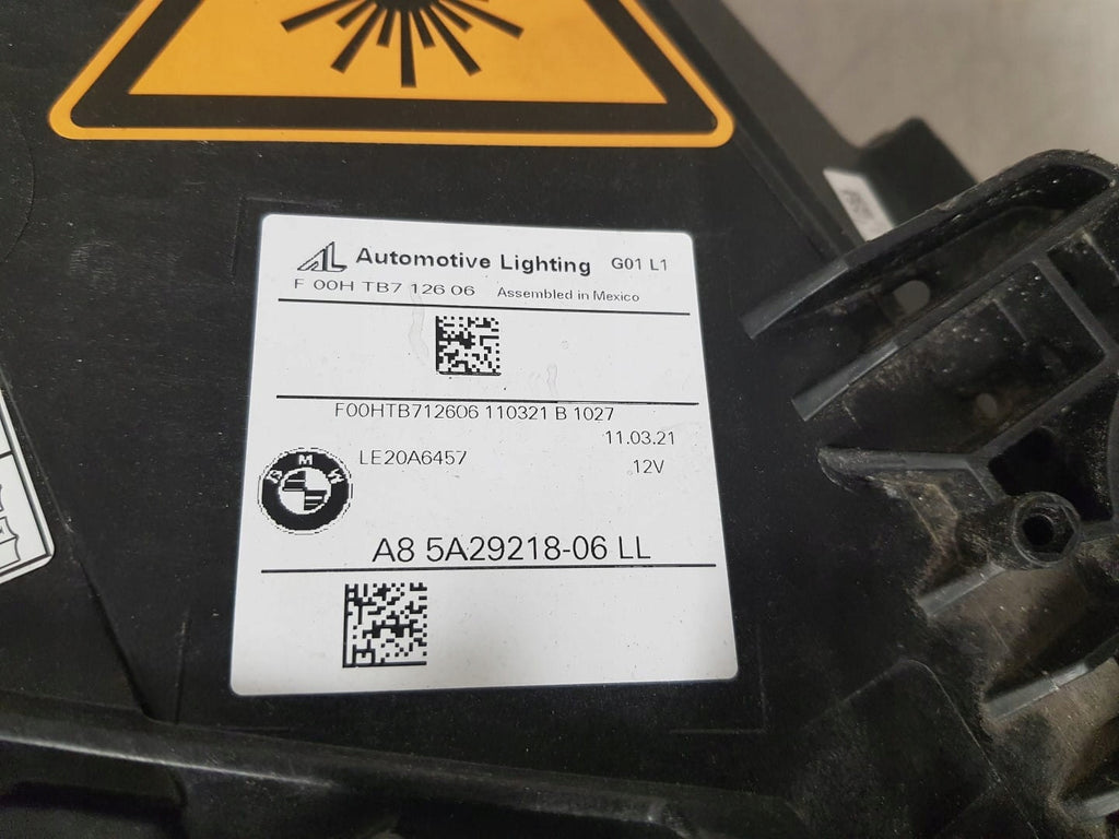 Frontscheinwerfer BMW X3 G01 G02 5A29218-06 Laser Ein Stück (Rechts oder Links) SCH1467736183hq