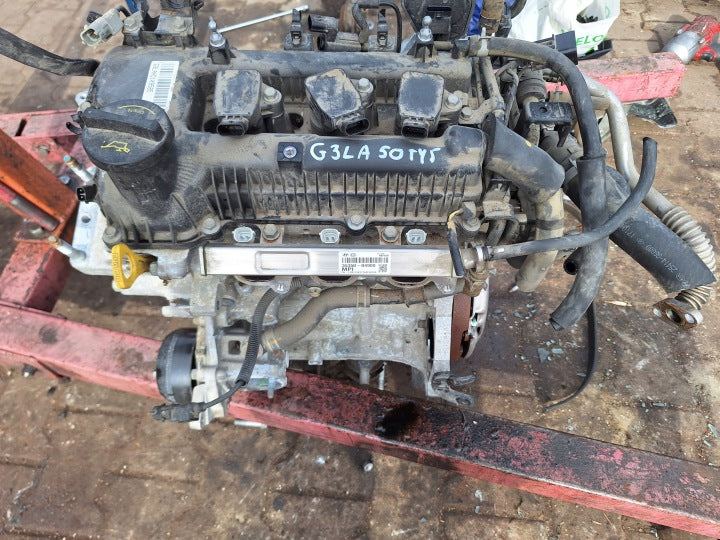 Motor Kia Picanto G3LA 1.0 MPI 50TKm 2018 Benzin Engine Unkomplett MOT3166361443qd