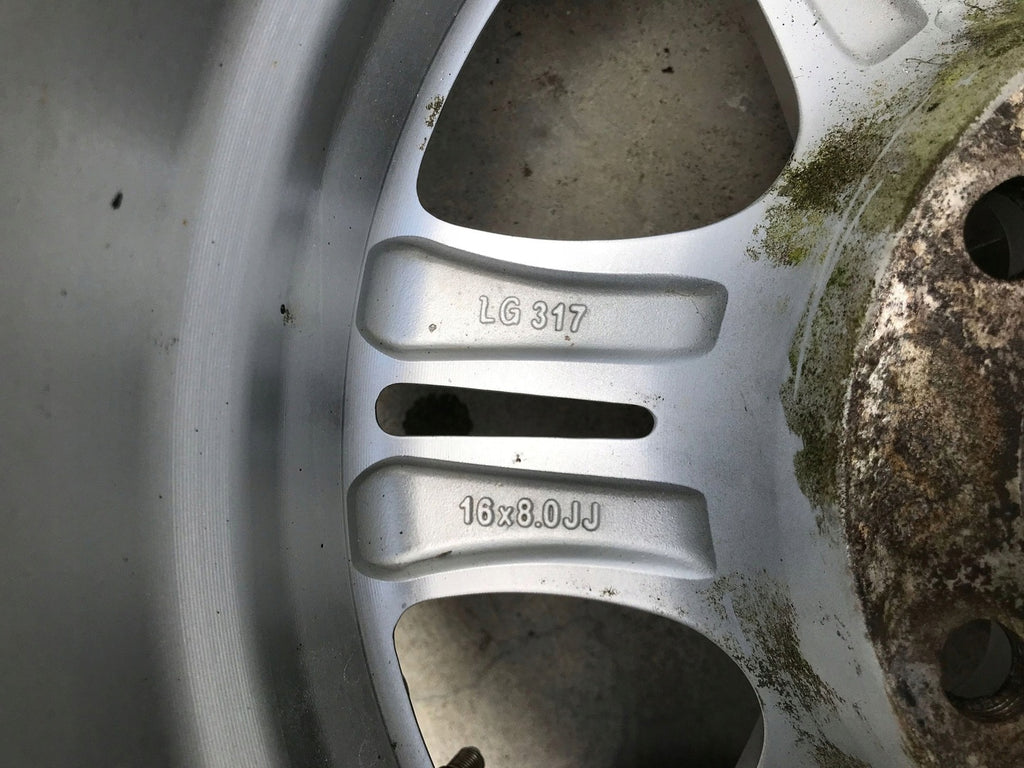 1x Alufelge 16 Zoll 8.0" 6x139.7 20ET LG317 Mitsubishi Pajero Rim Wheel