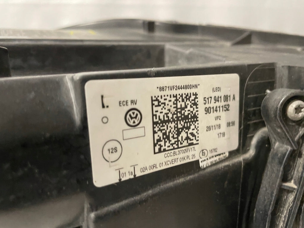 Frontscheinwerfer VW Golf Sportsvan 517941081A 90141152 LED Links Headlight SCH1543502506bm