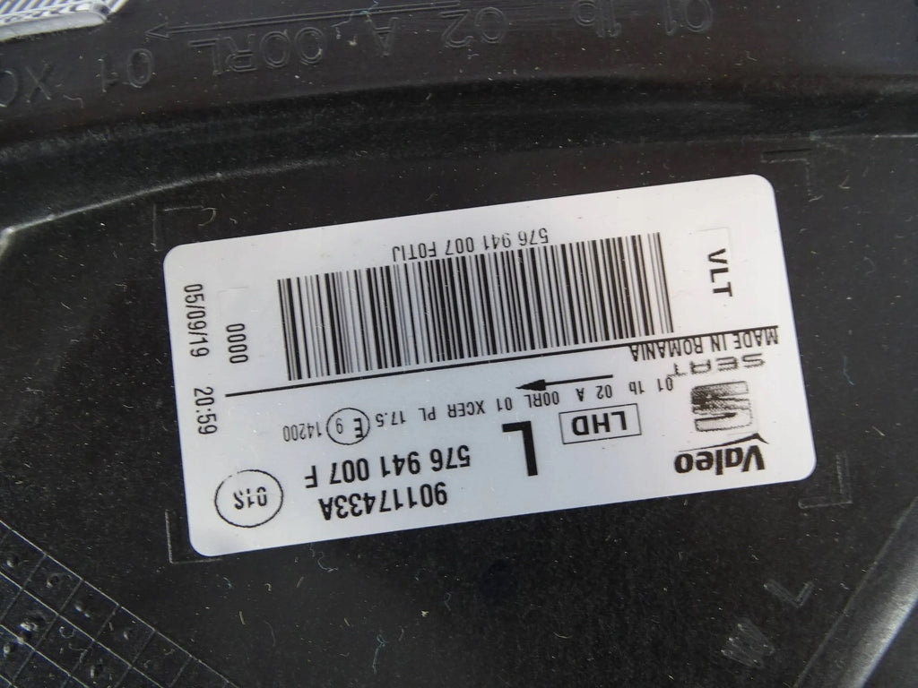 Frontscheinwerfer Seat Ateca 576941007F Full LED Links Scheinwerfer Headlight