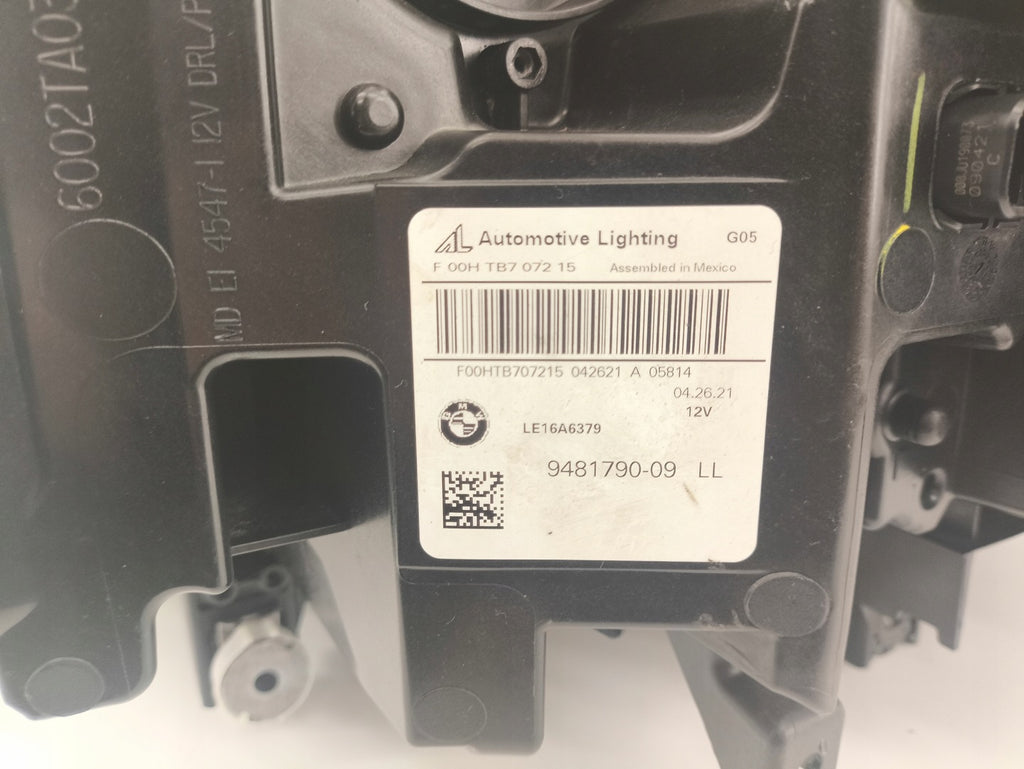 Frontscheinwerfer BMW X5 G05 G06 9481790-09 Laser Rechts Scheinwerfer Headlight SCH4231035285jb