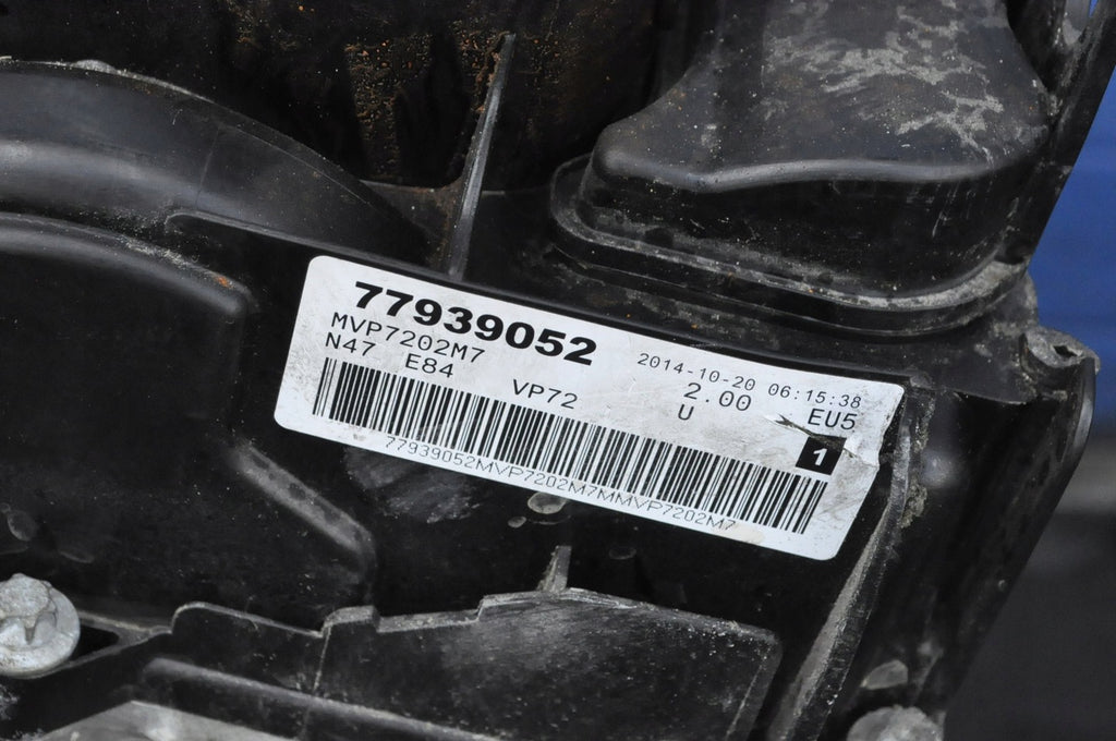 Motor BMW X1 E84 N47D20C 2.0 143PS 105kW 144TKm 2014 Diesel Engine Unkomplett