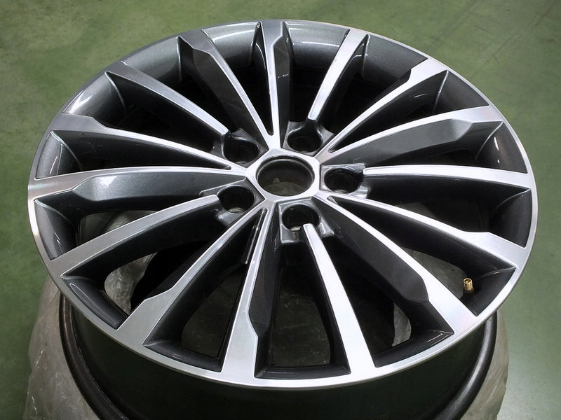 1x Alufelge 18 Zoll 7.0" 5x112 45ET Glanz Graphit 57A601025 Mg Rim Wheel