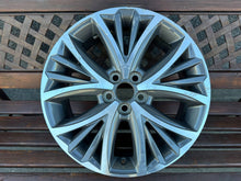 Load image into Gallery viewer, 1x Alufelge 17 Zoll 6.5" 5x100 50ET Glanz Graphit PW457-0D005 Mg Yaris Rim Wheel FEL1013424892ap