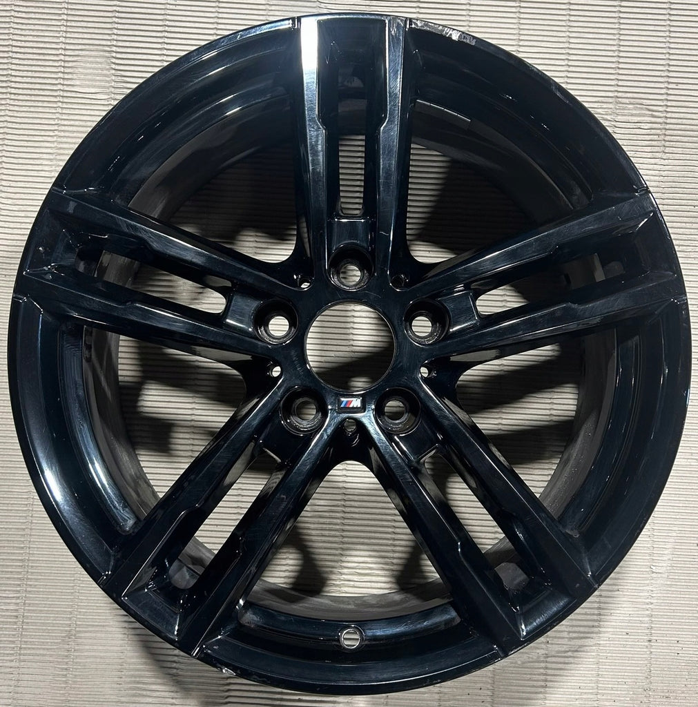 1x Alufelge 18 Zoll 8.0" 5x112 52ET 36118074186 BMW 2 F22 1 F21 F23 F20