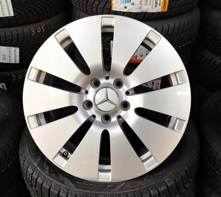 4x Alufelge 17 Zoll 8.0" 5x112 54ET A2054013800 Mercedes-Benz W205 Rim Wheel FEL2745828585gv