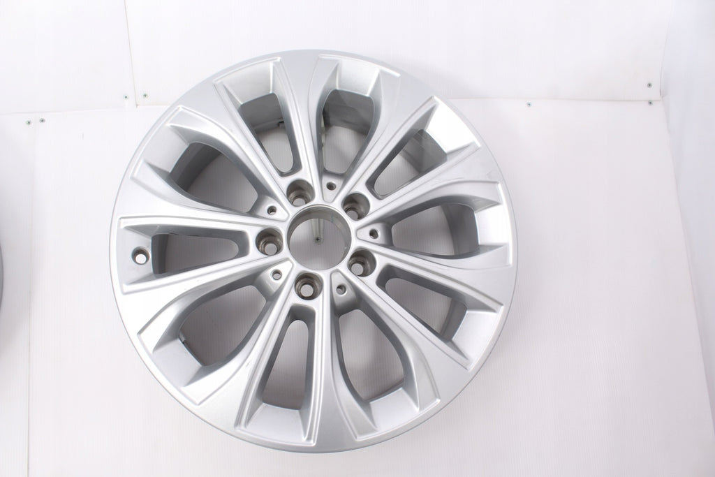 1x Alufelge 17 Zoll 7.0" 5x112 48,5ET Glanz Silber A2054018100 Mercedes-Benz