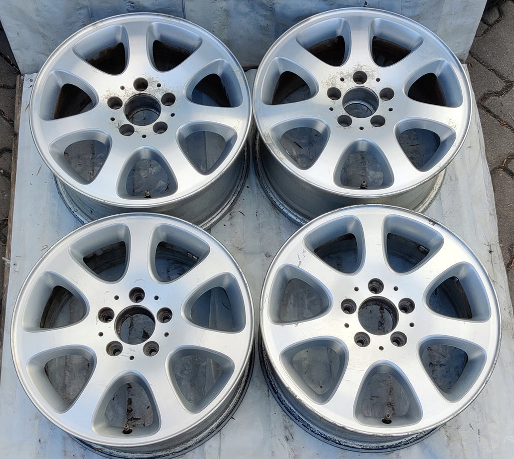 4x Alufelge 16 Zoll 8.0" 5x112 32ET Silber A2094011002 Mercedes-Benz Rim Wheel