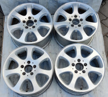 Load image into Gallery viewer, 4x Alufelge 16 Zoll 8.0&quot; 5x112 32ET Silber A2094011002 Mercedes-Benz Rim Wheel