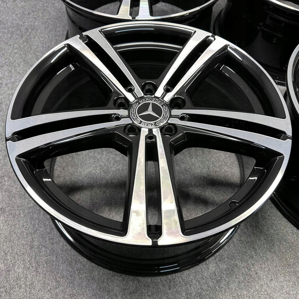 4x Alufelge 18 Zoll 8.0" 5x112 38ET A2534014500 Mercedes-Benz Glc C253 Rim Wheel FEL6559426974rz