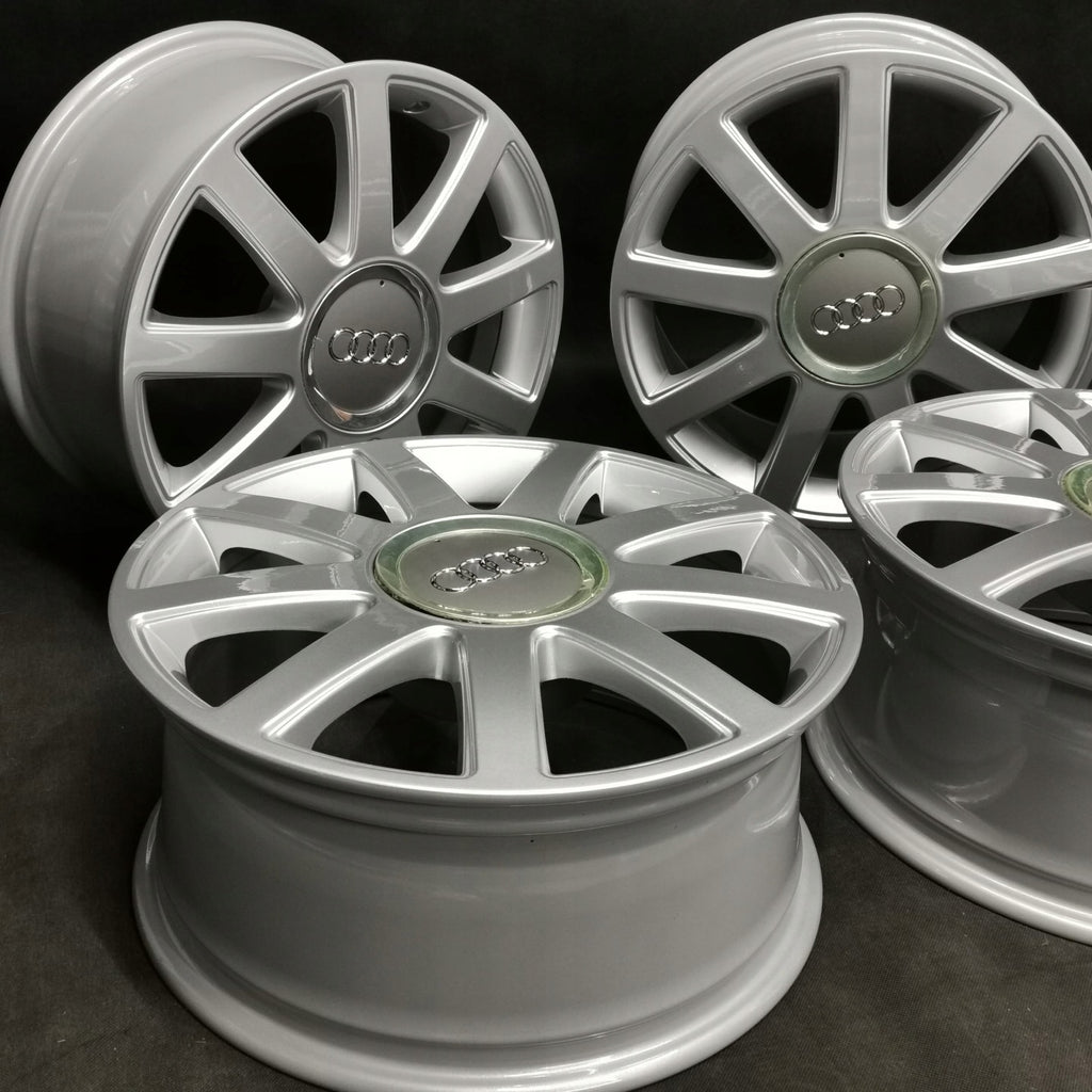 4x Alufelge 17 Zoll 7.5" 5x112 43ET Glanz Silber 8E0601025AC Audi A4 A3 FEL4543094682es