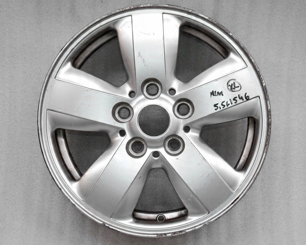 1x Alufelge 15 Zoll 5.5" 5x112 46ET Glanz Silber 6855101 Mini Rim Wheel