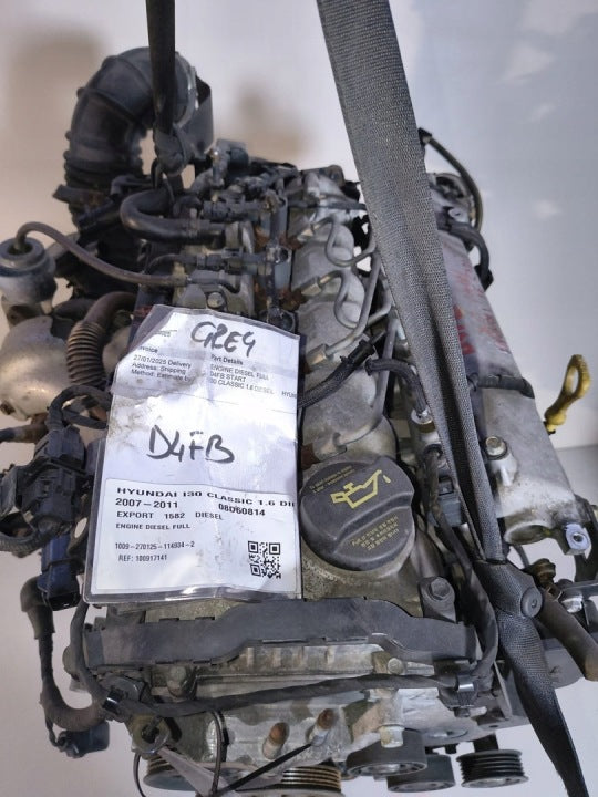 Motor Kia Ceed D4FB 1.6 CRDI Diesel Engine Komplett MOT4822555089xp