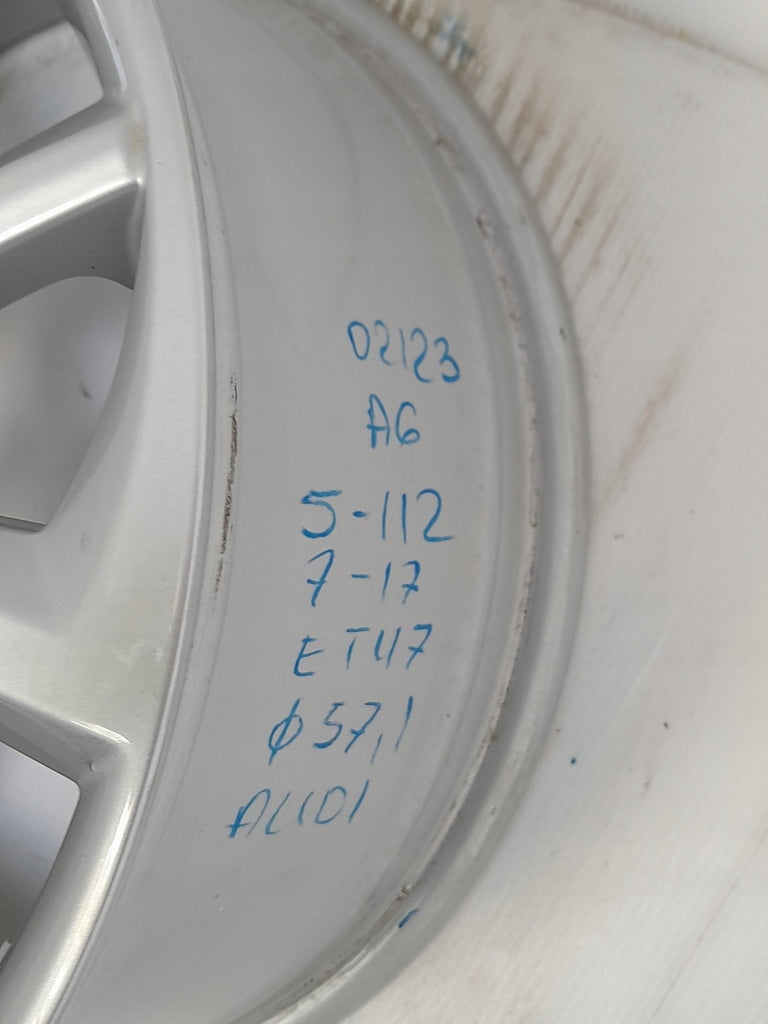 1x Alufelge 17 Zoll 7.0" 5x112 8S0071497 Audi Rim Wheel