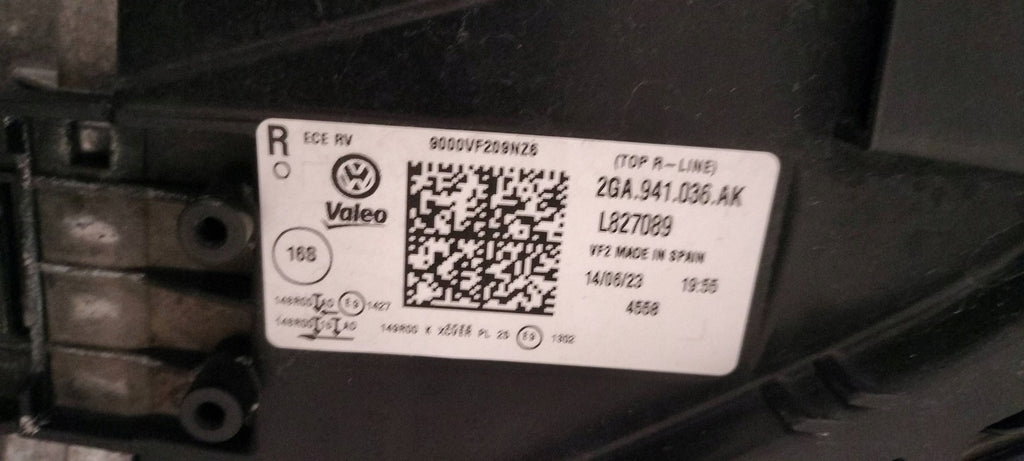 Frontscheinwerfer VW T-Roc 9000WF209MZ6 Full LED Rechts Scheinwerfer Headlight SCH3477083582tl