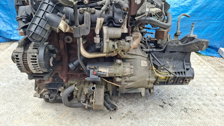 Motor Ford Transit P8FA 2.2 TDCI 86PS 63kW 187TKm Diesel Engine Unkomplett MOT9902652676cp