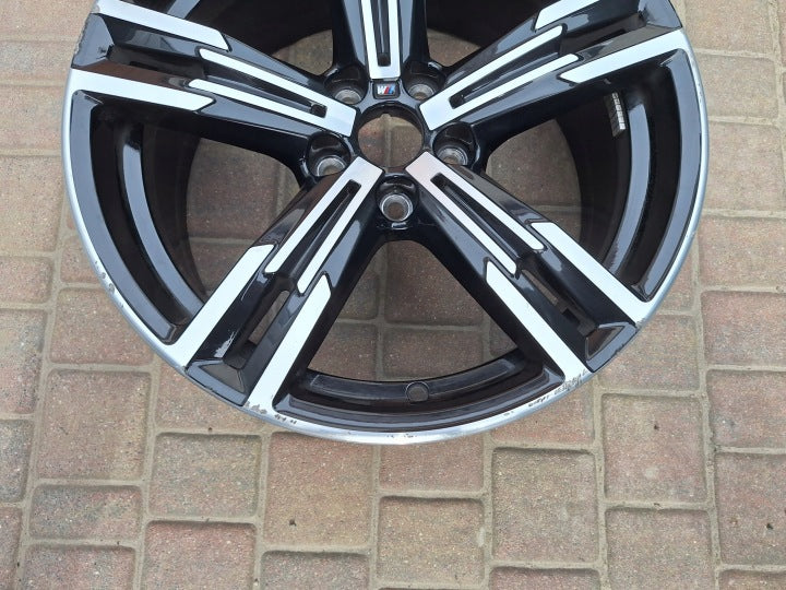 1x Alufelge 18 Zoll 7.5" 5x112 25ET Glanz 8746631 BMW 3 G21 G20 Rim Wheel FEL6324581069rj
