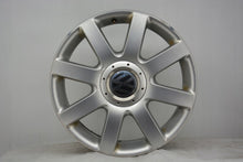 Load image into Gallery viewer, 4x Alufelge 17 Zoll 6.0" 5x112 48 5ET Glanz Silber 1K0601025N VW Golf I FEL1572847354eo