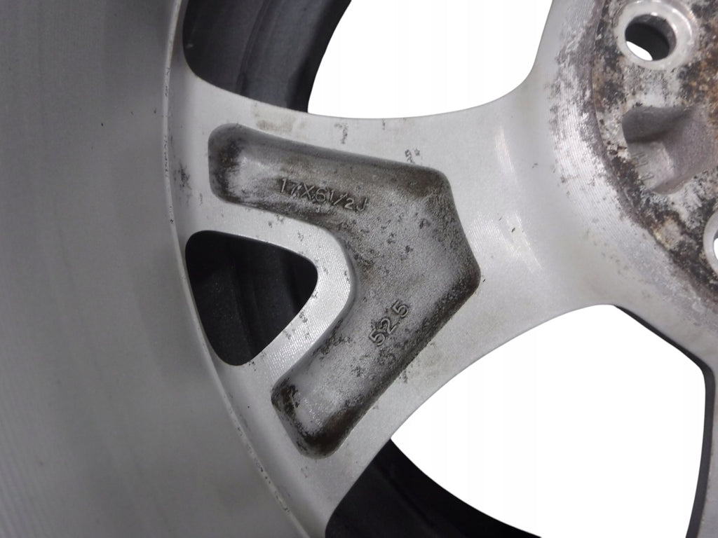 1x Alufelge 17 Zoll 6.5" 5x114.3 52 5ET Glanz Schwarz Mazda 3 5 Rim Wheel FEL7502011711jh
