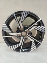 Load image into Gallery viewer, 1x Alufelge 16 Zoll 6.5" 4x100 48ET Glanz Schwarz 52910-K7700 Hyundai I10 Iii FEL3039188178jl