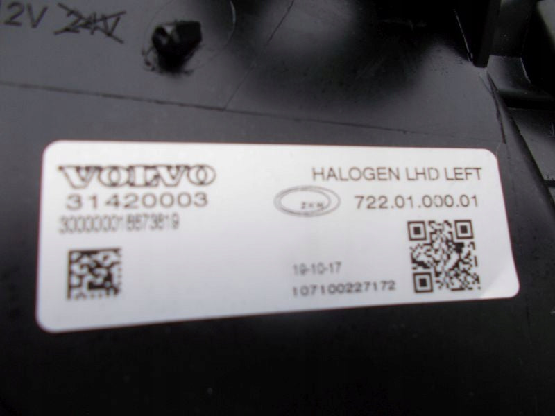 Frontscheinwerfer Volvo S40 31420003 Ein Stück (Rechts oder Links) Headlight SCH5310304911cf