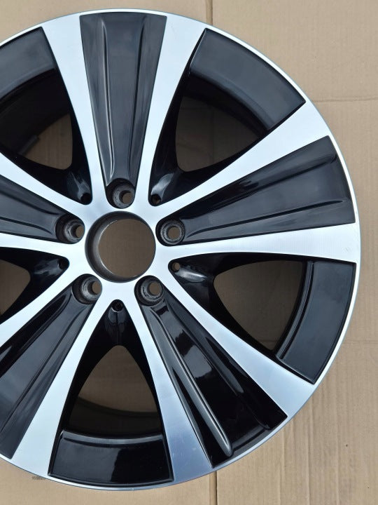1x Alufelge 18 Zoll 8.0" 5x112 43ET Glanz Schwarz A2134013700 Mercedes-Benz W213 FEL4362468826xx