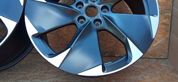 4x Alufelge 19 Zoll 7.5" 5x112 50ET Matt Schwarz 10E601025J Cupra Born I FEL1084326635vl