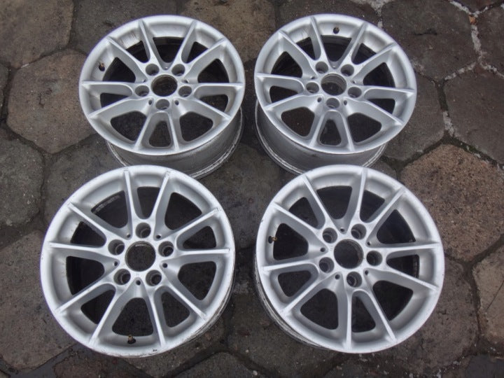 4x Alufelge 16 Zoll 7.0" 5x120 20ET 6761990 BMW E60 E61 Rim Wheel FEL1521637459yo