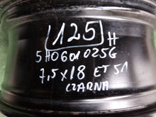 Load image into Gallery viewer, 1x Alufelge 18 Zoll 7.5" 5x112 51ET Schwarz 5H0601025G VW Golf Viii Rim Wheel FEL6919606769mk